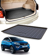 PVC Dustproof, Waterproof, Foldable & Antiskid Car Dicky, Trunk, Boot Mat Dicky Mat (Black)