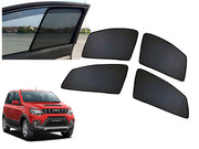 Z-Black Window Plug-in Half Sun Shades Car Curtain for Mahindra