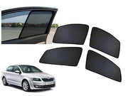 Z-Black Window Plug-in Half Sun Shades Car Curtain for Skoda