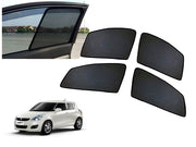 Z-Black Window Plug-in Half Sun Shades Car Curtain for Maruti
