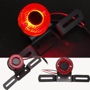 Brake Light Tail Light Stop Light LAMP Round Design compatible with All Bike
