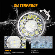 Flashing 33-Leds Round Environmental Protection Light (Pack of 1)