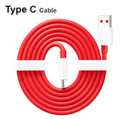 2-Ports Fast Car Charger with Red Type-C Cable, Turbo Charger, Dual USB (Pack of 1)