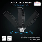 Auto Pearl Front fog lights 4Inch LED Work Light Headlight 12V-15W Driving Fog Lamp Spotlight compatible with All Bike and Car