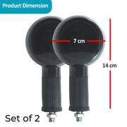 Boss Style Dual Light Red Yellow LED Turn Signal Indicator for Bike (Set of 2)