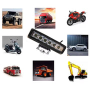 14 LED Yellow/White/Red/Blue & Blinking Led Fog Light for (Pack of 1)