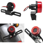 Brake Light Tail Light Stop Light LAMP Round Design compatible with All Bike