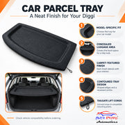 Auto Pearl Car Parcel Tray Diggi/Dicky Luggage Tray in Pefect Fitting Compatible with Car