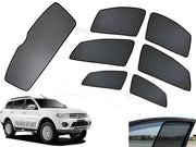 Z-Black Car Window Plug-in Half Sun Shades & Rear Dicky Curtain (Combo) for Mitsubishi