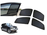 Z-Black Window Plug-in Half Sun Shades Car Curtain for Mitsubishi