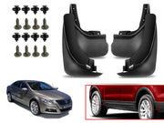 O.E Type Custom Front and Rear Mud Flap Guard (Set of 4 Pcs) | Compatible with Volkswagen | Black