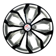 Press Type Hubcap Pearl Wheel Cover Replacements for OEM Steel Wheels Polypropylene Material with Retention Ring | Set of 4 Pcs