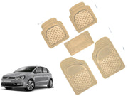 Heavy Duty Transparent 4Pcs PVC Rubber Car Mat
