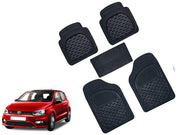 Heavy Duty Transparent 4Pcs PVC Rubber Car Mat
