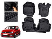 7D Car Floor Mats Luxury Leatherite 7D-Car Floor Mat with Velcro-Tape