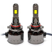 Auto Pearl 9005-6500K 320W (160W Each), 18000LM LED Headlight Bulb with rear cooling Fan for Car (Cool White Light LED Headlight Bulb)