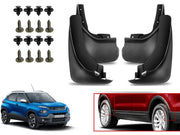 O.E Type Custom Front and Rear Mud Flap Guard (Set of 4 Pcs) | Compatible with TATA | Black
