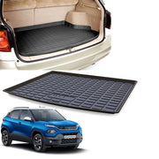 PVC Dustproof, Waterproof, Foldable & Antiskid Car Dicky, Trunk, Boot Mat Dicky Mat (Black)