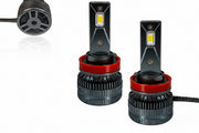Auto Pearl H8 180W LED Warm White light Headlight with Better Dissipation Turbo Fan, 4300K, 12000LM Headlight Bulb (Pack of 2)