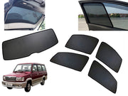 Z-Black Car Window Plug-in Half Sun Shades & Rear Dicky Curtain (Combo) for Toyota