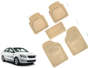 Heavy Duty Transparent 4Pcs PVC Rubber Car Mat