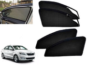 Zipper Magnetic Car Curtain Sunshades for Skoda