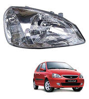 Auto Pearl Headlight Assembly Compatible with Indica V2 (2005)