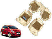 9X Car Floor Mats Luxury Leatherite 9X-Car Floor Mat with Velcro-Tape