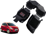 9X Car Floor Mats Luxury Leatherite 9X-Car Floor Mat with Velcro-Tape