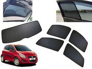 Z-Black Car Window Plug-in Half Sun Shades & Rear Dicky Curtain (Combo) for Maruti