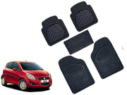 Heavy Duty Transparent 4Pcs PVC Rubber Car Mat