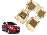 9X Car Floor Mats Luxury Leatherite 9X-Car Floor Mat with Velcro-Tape