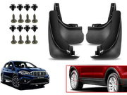 O.E Type Custom Front and Rear Mud Flap Guard (Set of 4 Pcs) | Compatible with MARUTI | Black
