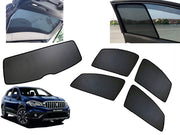 Z-Black Car Window Plug-in Half Sun Shades & Rear Dicky Curtain (Combo) for Maruti