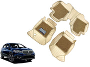 9X Car Floor Mats Luxury Leatherite 9X-Car Floor Mat with Velcro-Tape