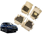 7D Car Floor Mats Luxury Leatherite 7D-Car Floor Mat with Velcro-Tape