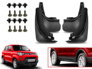 O.E Type Custom Front and Rear Mud Flap Guard (Set of 4 Pcs) | Compatible with MARUTI | Black