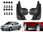 O.E Type Custom Front and Rear Mud Flap Guard (Set of 4 Pcs) | Compatible with MARUTI | Black