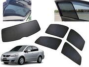Z-Black Car Window Plug-in Half Sun Shades & Rear Dicky Curtain (Combo) for Maruti