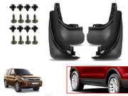 O.E Type Custom Front and Rear Mud Flap Guard (Set of 4 Pcs) | Compatible with TATA | Black