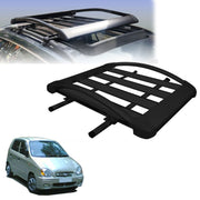Car Roof Luggage (4x 4) Frame Aluminum Roof Frame Universal Roof Frame Travel Frame Load Frame Load Over 100 kg Roof Shelves Luggage Box Roof Rack (Black)