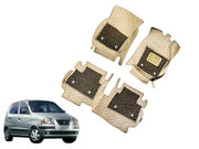 7D Car Floor Mats Luxury Leatherite 7D-Car Floor Mat with Velcro-Tape