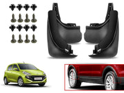 O.E Type Custom Front and Rear Mud Flap Guard (Set of 4 Pcs) | Compatible with HYUNDAI | Black