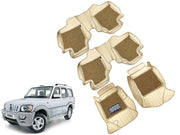 9X Car Floor Mats Luxury Leatherite 9X-Car Floor Mat with Velcro-Tape