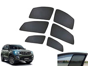 Z-Black Window Plug-in Half Sun Shades Car Curtain for Mahindra