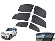 Z-Black Window Plug-in Half Sun Shades Car Curtain for Mahindra