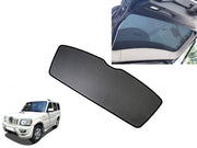 Rear Dicky Cotton Mesh Fabric Sun Shades Car Curtain 1 Pc for Mahindra