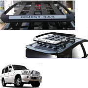 Car Roof Quest Luggage (4x 4) Frame Aluminum Roof Frame Universal Roof Frame Travel Frame Load Frame Load Over 100 kg Roof Shelves Luggage Box Roof Rack (Black)