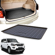 PVC Dustproof, Waterproof, Foldable & Antiskid Car Dicky, Trunk, Boot Mat Dicky Mat (Black)