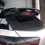 Auto Pearl FRP/ABS Drill Free Roof Spoiler Compatible with Creta 2024 | Car Spoiler without Brake Light Reflector (Black)